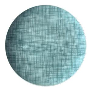 Тарелка Mesh Aqua плоская 27 см Rosenthal, бирюзовый
