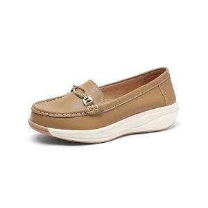 Повседневные однобортные туфли женские Mulinsen, Khaki