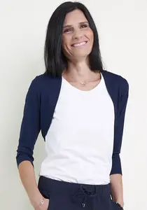 Жакет-болеро Seidel Moden с рукавами 3/4, черный