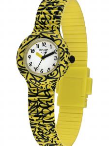 Hip Hop Часы в желтом цвете