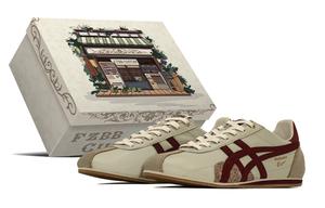 Runspark амортизирующие легкие низкие кроссовки унисекс Onitsuka Tiger, белый/красный