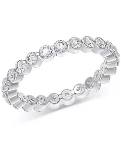 Кольцо с бриллиантом (1 карат) из платины или 14-каратного золота Macy'S, platinum