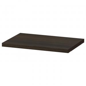 Полка IKEA, 36x26 см, цвет dark brown oak effect