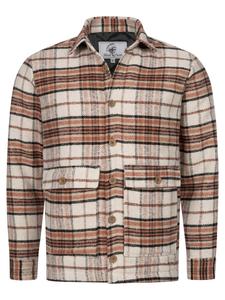 Рубашка на пуговицах классического кроя Rock Creek, бежевый/экрю