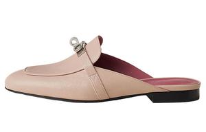 Тапочки женские Hermès Oz, светло-розовый