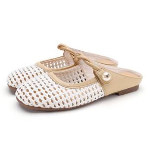 Устойчивые к истиранию сандалии с закрытым носком, женские, абрикосового цвета FOXER, Apricot