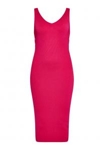 Вязаное платье myMo at night Knitted dress, фуксия