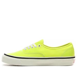 Кроссовки authentic 44 dx 'anaheim factory - yellow neon' Vans, желтый