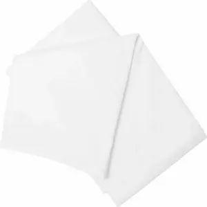 Простыня на резинке , чесаный хлопок, очень глубокая BM304 (Superking) (белая) Belledorm