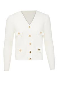 Вязаный кардиган NALLY, белый