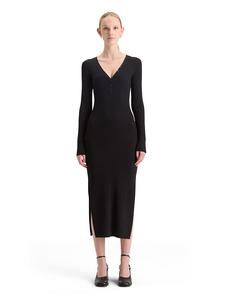 Длинное платье Scotch & Soda, черный