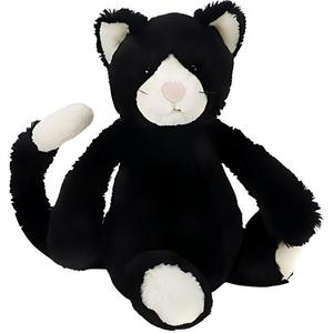 JELLYCAT Плюшевая кукла Shy Collection Black White Cat Animal Doll высотой 18см/31см