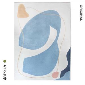 Saint Valentine Ковер 100х160 см из искусственной шерсти в стиле ваби-саби для гостиной, Chuangjingyixuan Tianjin Cuihuangkou