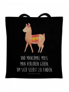 Сумка для переноски Mr & Mrs Panda Alpaka Stolz, черный