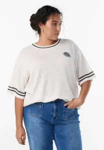 Футболка с принтом kurzärm mit kontraststreifen Zizzi, Birch