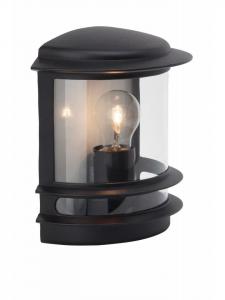 Brilliant Уличный настенный светильник в голливудском стиле, черный