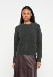 Кардиган Samsøe Samsøe NOR SHORT CARDIGAN, Dark Evergreen/Dark Green