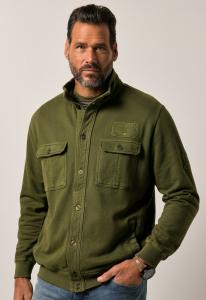 Куртка JP1880 STAND-UP COLLAR, Dark Olive/Olive