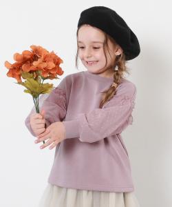 Детская толстовка с рукавами из тюля, коллекция осень-зима 2025 Devirock, цвет G Lavender