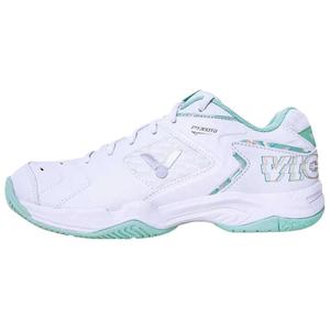 Victor Бадминтонные туфли 9200TD с противоскользящим покрытием, устойчивые к истиранию, низкие, унисекс, белые, зеленые