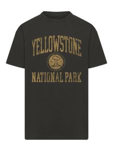 Рубашка F4NT4STIC US National Parks Yellowstone Wyoming, черный