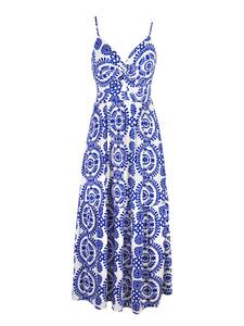 Пляжное платье Cupshe, синий