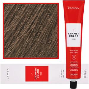 Кремовая краска для волос с растительными маслами 8.008 Light Nordic Super Natural Blonde, 100 мл Kemon, Cramer Color