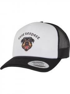 Mister Tee Бейсболка «True Respect Foam Trucker Cap» черного цвета