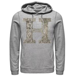 Мужской пуловер с капюшоном с гербом Хогвартса Harry Potter