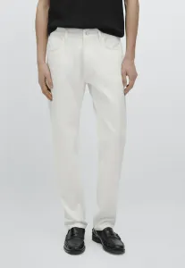 Узкие джинсы Massimo Dutti, White