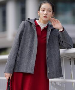 Шерстяное короткое пальто «Мосса» Suite, цвет Black 8 [805]