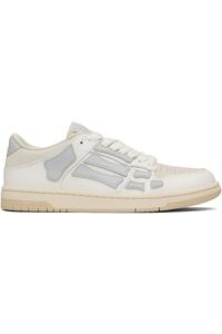 Скелетонизированные низкие кроссовки Amiri, серый