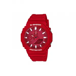 Часы Casio G-Shock Analog-Digital 2100 Series, арт. GA-2100-4A, красный