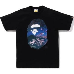 Футболка Bape мужская A Bathing Ape, черный