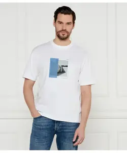 Футболка te_barragan Regular fit Boss Orange, белый