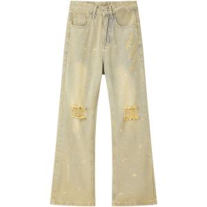 Джинсы унисекс FUERZA, желтый