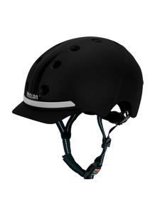 Велосипедный шлем Melon с фонарями, серия E «Black Ice» черного цвета