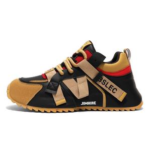 Низкие повседневные туфли для мужчин King Jinmai, Black Camel