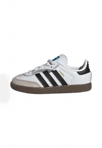 Кроссовки samba унисекс Adidas Originals, White/Core Black Gum