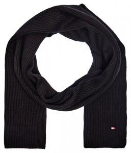 Шарф мужской Tommy Hilfiger с добавлением кашемира, черный