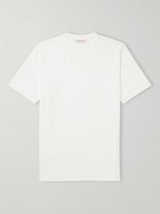 Футболка Deckard из хлопкового джерси ORLEBAR BROWN, белый