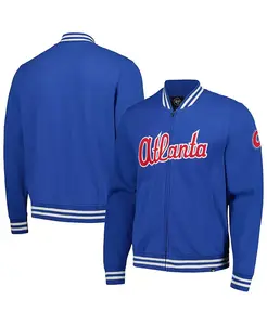 Мужская толстовка с полной застежкой-молнией Atlanta Braves Pack Pro Camden '47 Brand