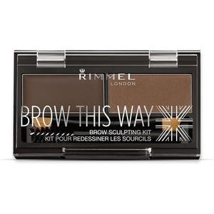 Набор для моделирования бровей Brow This Way 3.3G 003 Темно-коричневый, Rimmel