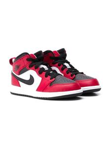 Кроссовки Jordan 1 Mid Jordan Kids, красный
