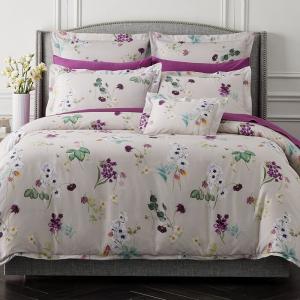 Schlossberg Freya Бежевая подушка с фланцами Sham, King, коричневый/бежевый