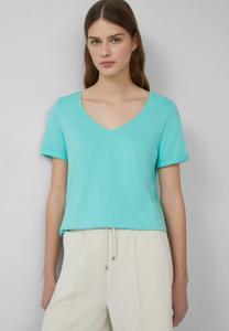 Футболка s.Oliver WEICHES MIT V-AUSSCHNITT, Anthrazit/Mint
