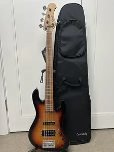 Sadowsky MetroExpress 21 ладов Винтажный M/J бас 5 струн Morado гриф - Tobacco Sunburst