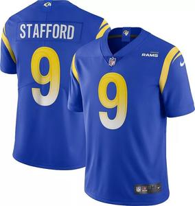 Мужская футболка Nike Los Angeles Rams Matt Stafford #9 Vapor Limited Royal