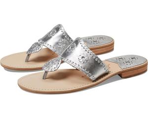 Сандалии Jack Rogers Jacks Flat, цвет Silver/Silver