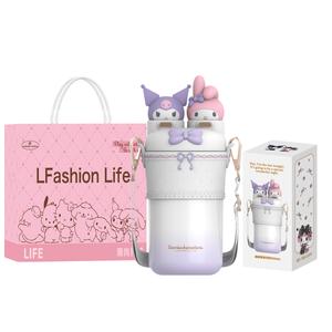 Термостакан Kuromi 550 мл Sanrio, фиолетовый